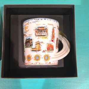 NIB German Rosenthal studio-line City Cup  'Euro City' by Leslie G. Hunt